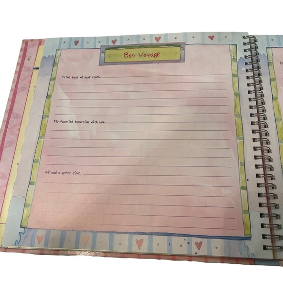 Sweethearts A Record Book For Couples NWOT - Picture 4 of 9